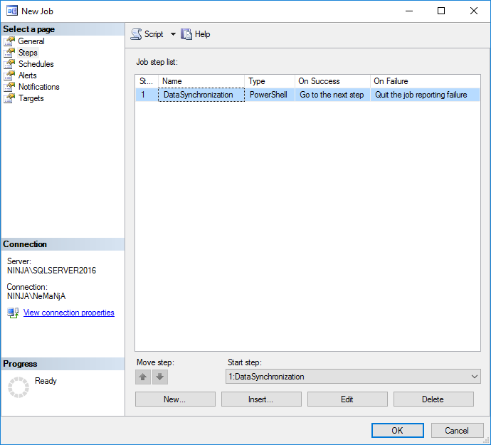 How to automate and schedule CLI execution with SQL Server Job ...