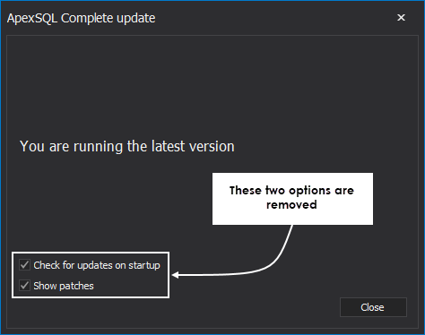Old Get updates window 