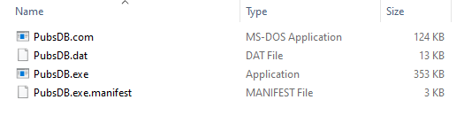 Executable installer files