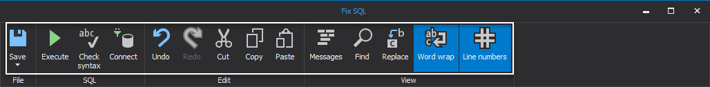 Fix SQL editor options within the SQL manage instance tool