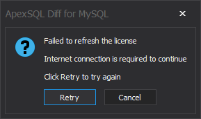 ApexSQL Diff for MySQL