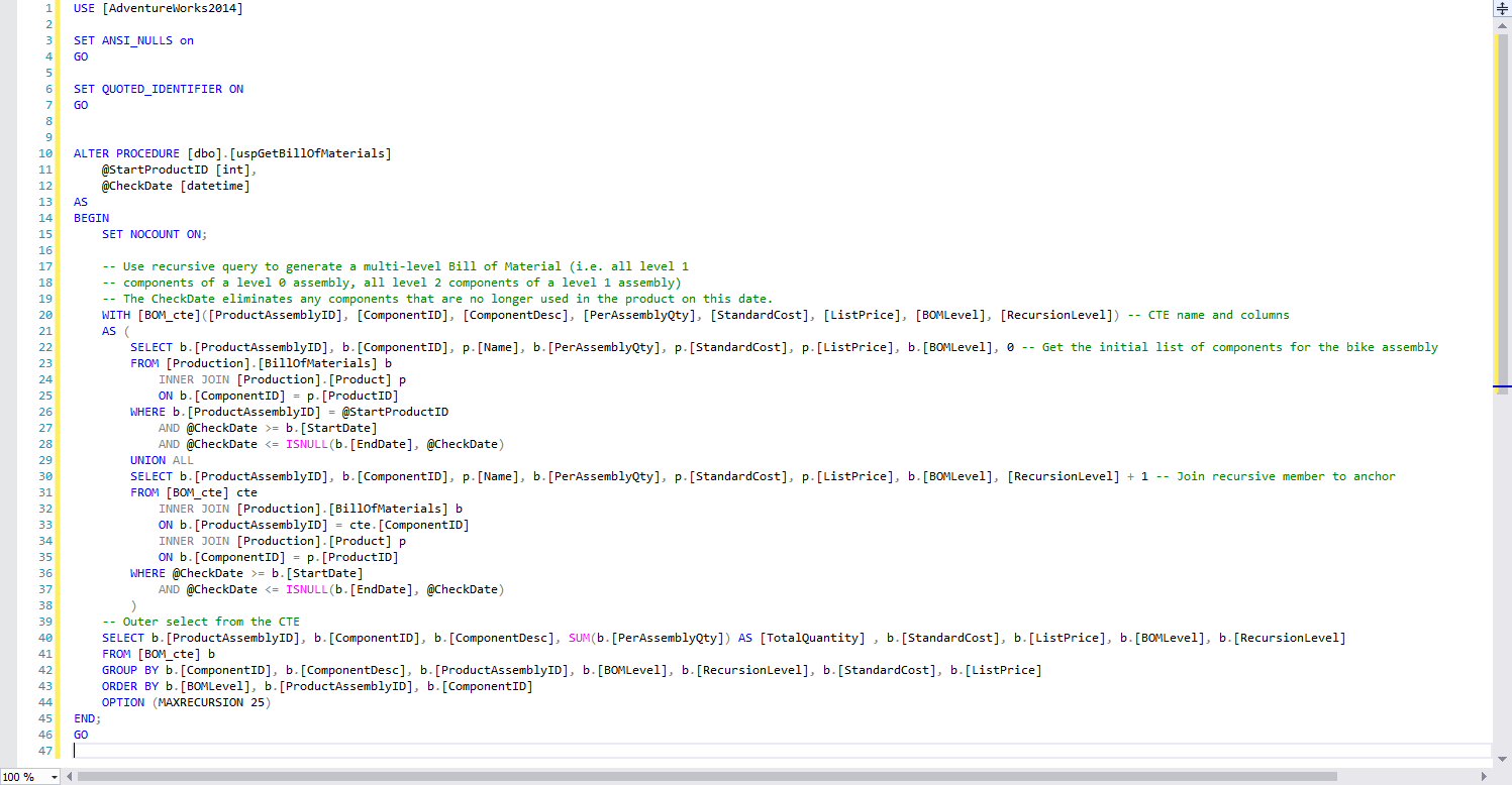 SQL 'ALTER PROCEDURE' Statement: A Detailed Guide